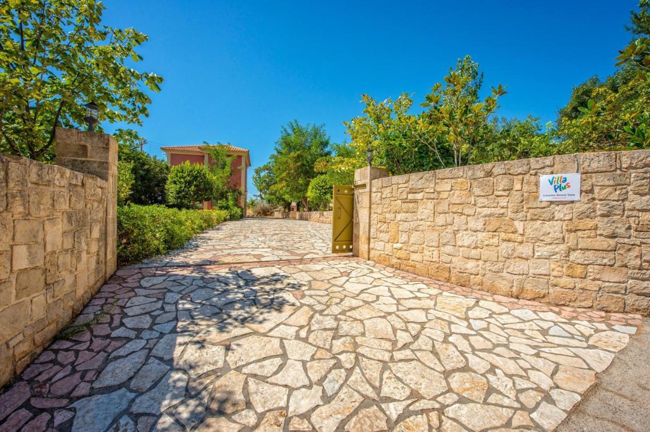 Lourdas Beach View Villa Vlachata Exterior foto